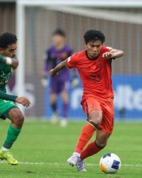 【U20亚洲杯】刘诚宇失点 中国0比1沙特无缘世青赛